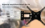 Suporte Ajustável Tv Monitor - Imagem 16