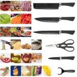 Conjunto de Facas de Cozinha com 6 Laminas - Imagem 7