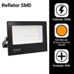 Refletor Led 200W - Image 3