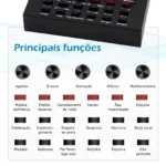 Microfone Condensador com Kit Transmissão ao vivo - Imagem 9