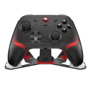 Controle gamepad para Nintendo Switch com alta precisão, design ergonômico e bateria recarregável para longas horas de jogo. Fácil de conectar e confortável de usar, é ideal para melhorar o desempenho e a diversão em jogos no modo portátil ou na TV. 🎮
