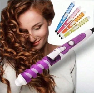 Modelador de cachos com aquecimento rápido, ideal para criar cachos definidos e ondas naturais com brilho e praticidade no dia a dia.