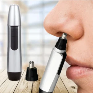 Aparador de Pelos Nasal prático, seguro e eficiente para remover pelos indesejados do nariz e orelhas com rapidez e conforto. Possui design compacto, fácil limpeza e ótimo custo-benefício, sendo ideal para cuidados pessoais no dia a dia em casa ou em viagens. ✂️