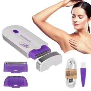 Depilador de Axilas prático e eficiente para remover pelos com rapidez e conforto, deixando a pele lisa por mais tempo. Compacto, fácil de usar e limpar, é ideal para cuidados pessoais no dia a dia ou em viagens, oferecendo mais higiene, praticidade e ótimo custo-benefício. ✨